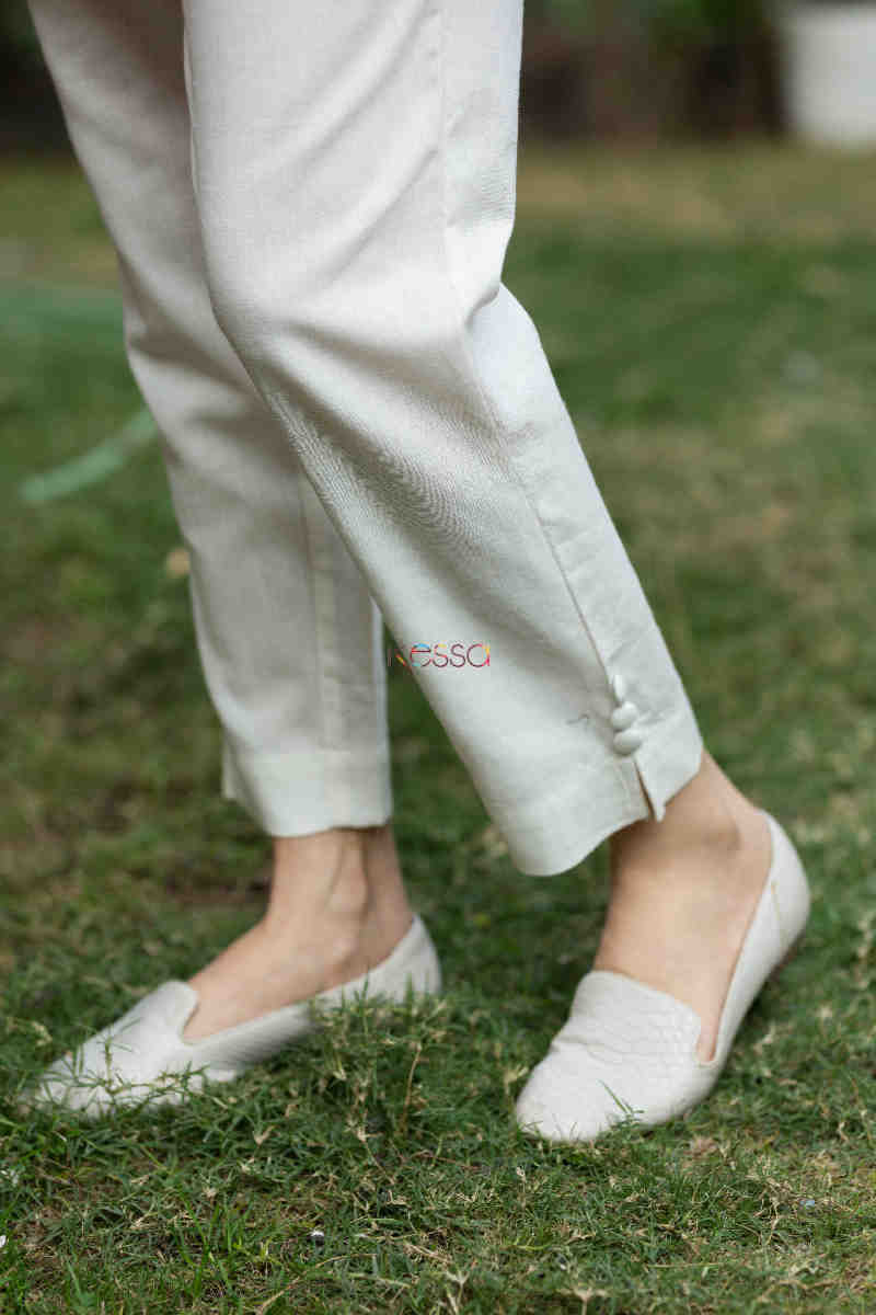 Image for Kusvaa Sap13 Cotton Flex Side Button Straight Pants Featured