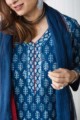 Image for Kusvaa Vcr68 Tassoor Straight Kurta With Dupatta New Closeup