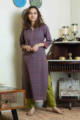 Image for Kusvaa Vcr89 Kashvi Straight Fit Kurta Look