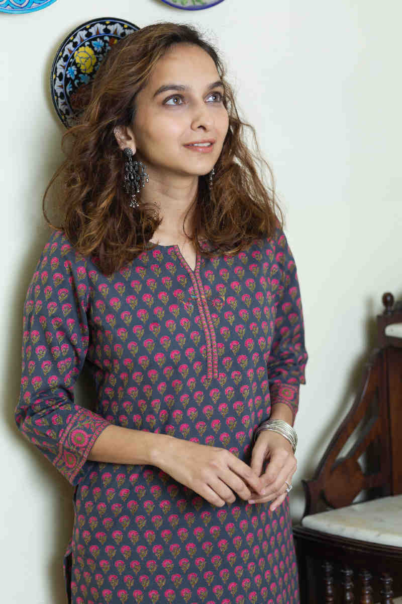 Image for Kusvaa Vcr89 Kashvi Straight Fit Kurta Top 1