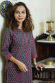 Image for Kusvaa Vcr89 Kashvi Straight Fit Kurta Top