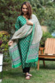 Image for Kusvaa Vcr91 Purna Straight Kurta Dupatta Set 1 Look