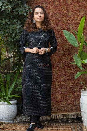 Image for Kusvaa Ws788 Aarini South Handloom Straight Fit Kurta Featured
