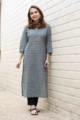 Image for Kusvaa Ws792 Amina South Handloom Straight Fit Kurta 3 Look