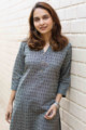 Image for Kusvaa Ws792 Amina South Handloom Straight Fit Kurta 3 Top 1