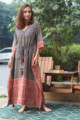Image for Kusvaa Wsr251 Vyasti Block Printed Kaftan Look