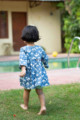 Image for Kusvaa Aj38 Dhira Kids Cotton Frock 1 Back
