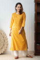 Image for Kusvaa De113 Hrimati Straight Kurta Front