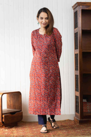 Image for Kusvaa De114 Kantir Straight Wear Kurta Featured