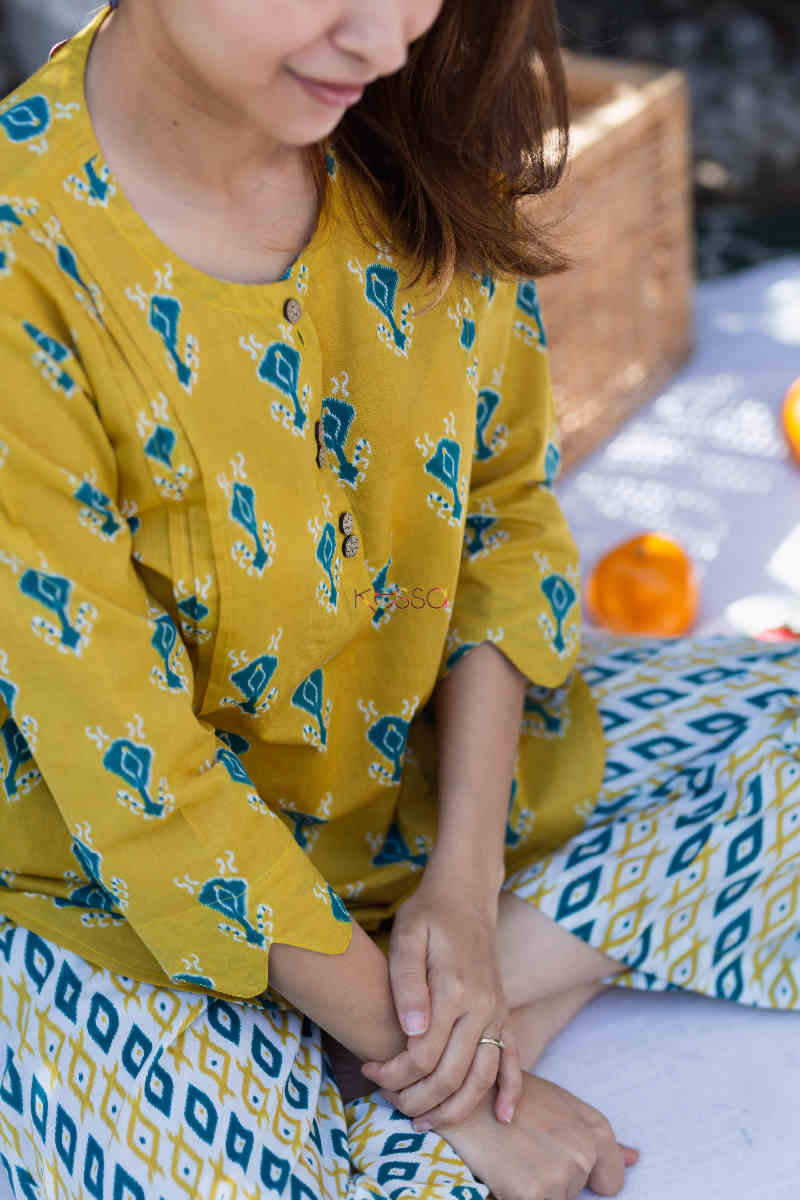 Image for Kusvaa De115 Oriana Jammies Set Closeup