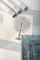 Image for Kusvaa Ktm16 Night Sky Cotton Table Mat Closeup