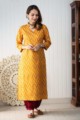 Image for Kusvaa Taf70 Charvi Regular Straight Wear Kurta Front