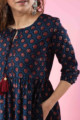 Image for Kusvaa Wsr259 Savstha Block Print Dress Pocket