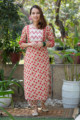 Image for Kusvaa Avdaf91 Kaishori Kurta Pant Set Front