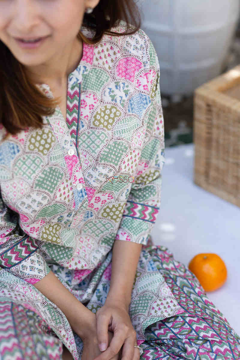 Image for Kusvaa De117 Yukta Jammies Set Top