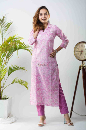 Image for Kusvaa De119 Sarbani Casual Straight Kurta Featured