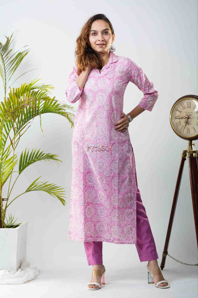 Image for Kusvaa De119 Sarbani Casual Straight Kurta Featured