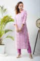 Image for Kusvaa De119 Sarbani Casual Straight Kurta Side