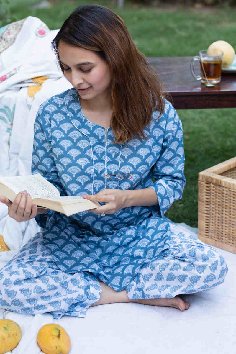 Image for Kusvaa De123 Madhuprita Jammies Set Sitting