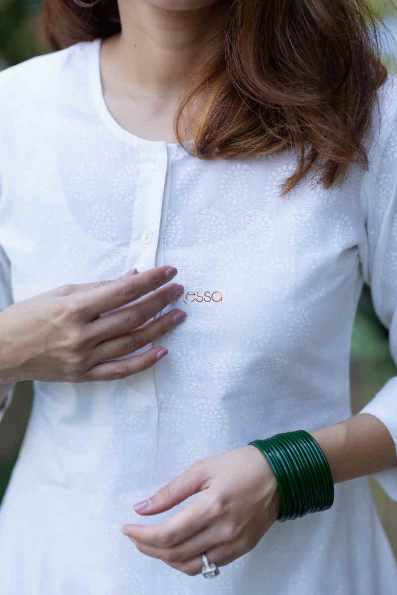 Image for Kusvaa Sa11 Kuja Straight Fit Kurta Neck