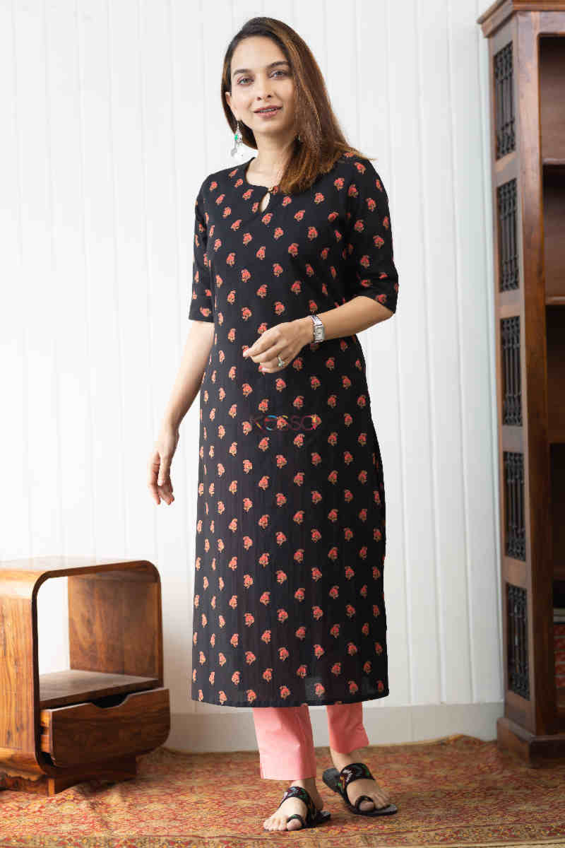 Image for Kusvaa Taf74 Anuka Regular Wear Straight Kurta Featured