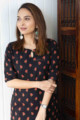 Image for Kusvaa Taf74 Anuka Regular Wear Straight Kurta Top