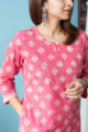 Image for Kusvaa Vcr101 Guhya Batik Print Straight Kurta Top