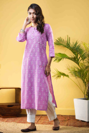 Image for Kusvaa Vcr103 Anuga Straight Regular Wear Kurta Featured