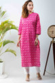 Image for Kusvaa Vcr98 Kaira Straight Regular Wear Kurta Front