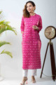 Image for Kusvaa Vcr98 Kaira Straight Regular Wear Kurta Look