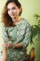 Image for Kusvaa Vcr99 Trayi Regular Wear Kurta Sitting