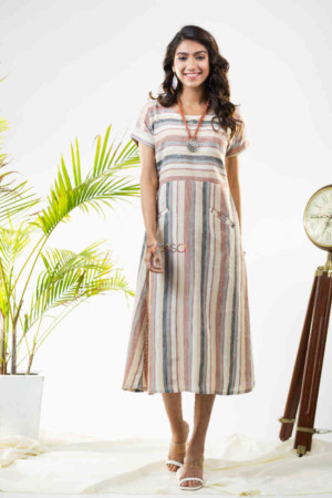 Image for Kusvaa Ws817 Paloma South Cotton Dress With Necklace Featured