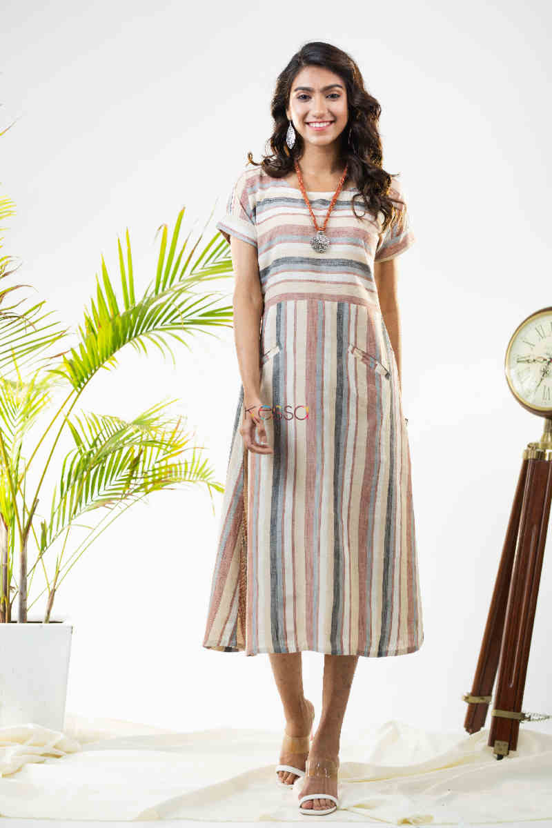 Image for Kusvaa Ws817 Paloma South Cotton Dress With Necklace Featured