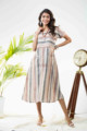 Image for Kusvaa Ws817 Paloma South Cotton Dress With Necklace Look