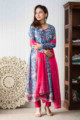 Image for Kusvaa Wsr262 Artha Kalidaar A Line Kurta With Dupatta Look
