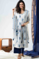Image for Kusvaa Avdaf94 Dhara Cotton Kurta With Kota Doria Dupatta Front
