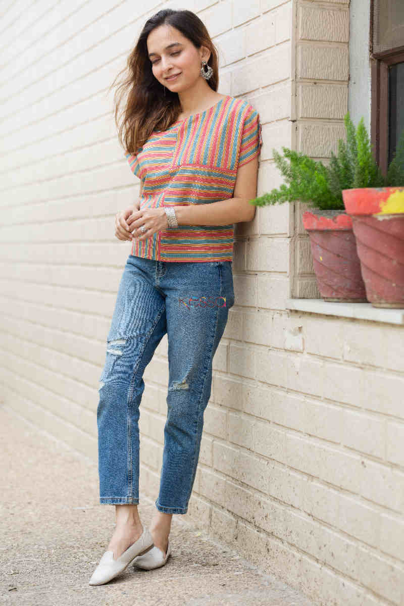 Image for Kusvaa Avdaf95 Mahati Short Top Right