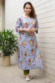 Image for Kusvaa De124 Ajaya Regular Wear Straight Fit Kurta Look
