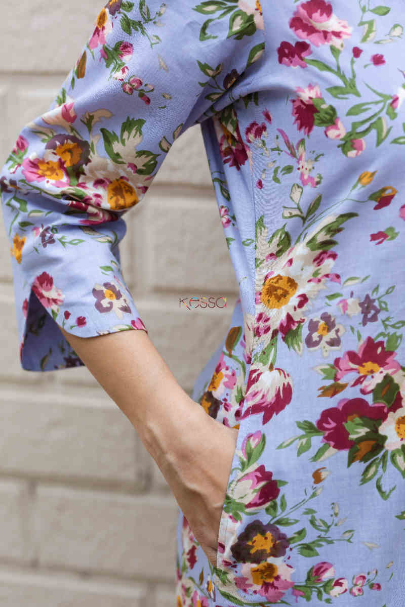 Image for Kusvaa De124 Ajaya Regular Wear Straight Fit Kurta Pocket