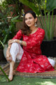 Image for Kusvaa De126 Kaulini Straight Fit Regular Kurta Sitting