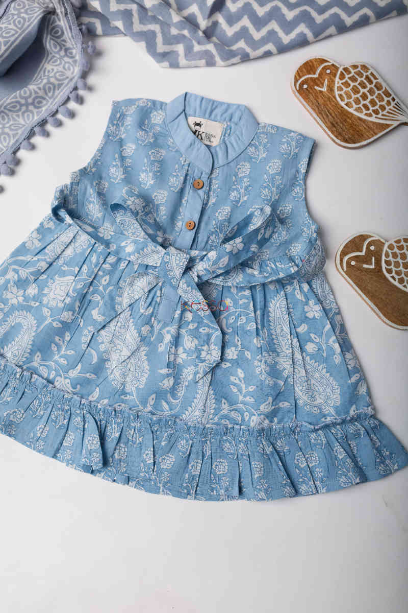 Image for Kusvaa Mbe01 Krutagya Cotton Girls Frock Featured