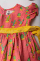 Image for Kusvaa Mbe02 Klinkari Cotton Girls Frock Closeup