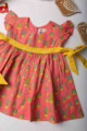 Image for Kusvaa Mbe02 Klinkari Cotton Girls Frock Look