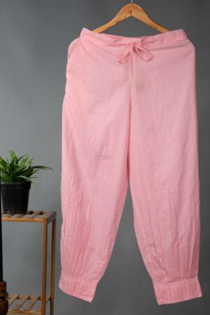 Image for Kusvaa Sap14 Pleated Cotton Salwar Baby Pink Featured