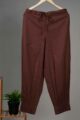 Image for Kusvaa Sap14 Pleated Cotton Salwar Brown Featured New