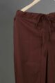 Image for Kusvaa Sap14 Pleated Cotton Salwar Brown Front New