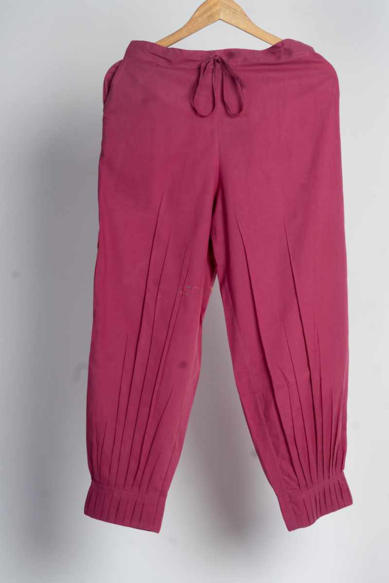 Image for Kusvaa Sap14 Pleated Cotton Salwar Jamuni Featured