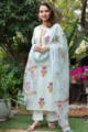 Image for Kusvaa Vcr106 Dhira Straight Fit Kurta With Kota Doria Dupatta Side