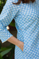 Image for Kusvaa Vcr108 Dharma Cotton Regular Straight Kurta Sleeve