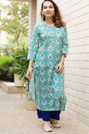 Image for Kusvaa Vcr109 Dharasuta Regular Wear Kurta Featured
